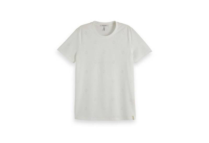 Maison Scotch T-Shirt Maison Scotch Damen T-Shirt Burn-Out Pattern 157433 von Maison Scotch