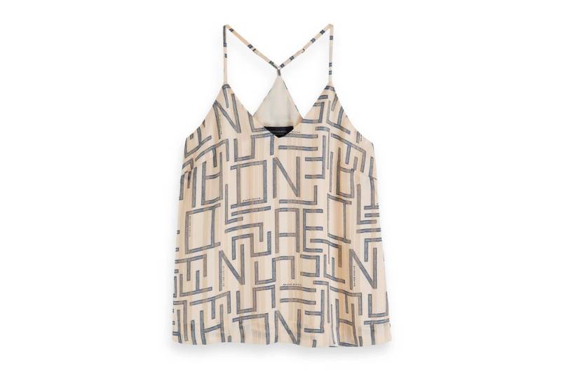 Maison Scotch Tanktop Maison Scotch Damen Top Printed Tanktop 157567 von Maison Scotch