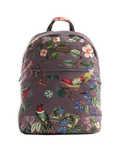 Maison d'Hermine Eden - Violet Rucksack aus 100% Baumwolle für Männer und Frauen, Studenten, Reisen, College, Schule, Arbeit, Strand von Maison d' Hermine