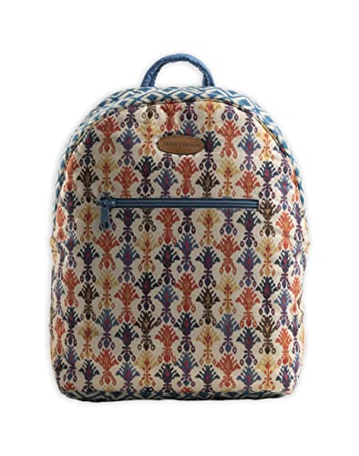 Maison d'Hermine Ikat - Dikat Rucksack aus 100% Baumwolle für Männer und Frauen, Studenten, Reisen, College, Schule, Arbeit, Strand von Maison d' Hermine