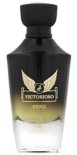 Victorioso – Nero by Maison Alhambra for Men – 3,4 oz Eau de Parfum Spray von Maison Alhambra