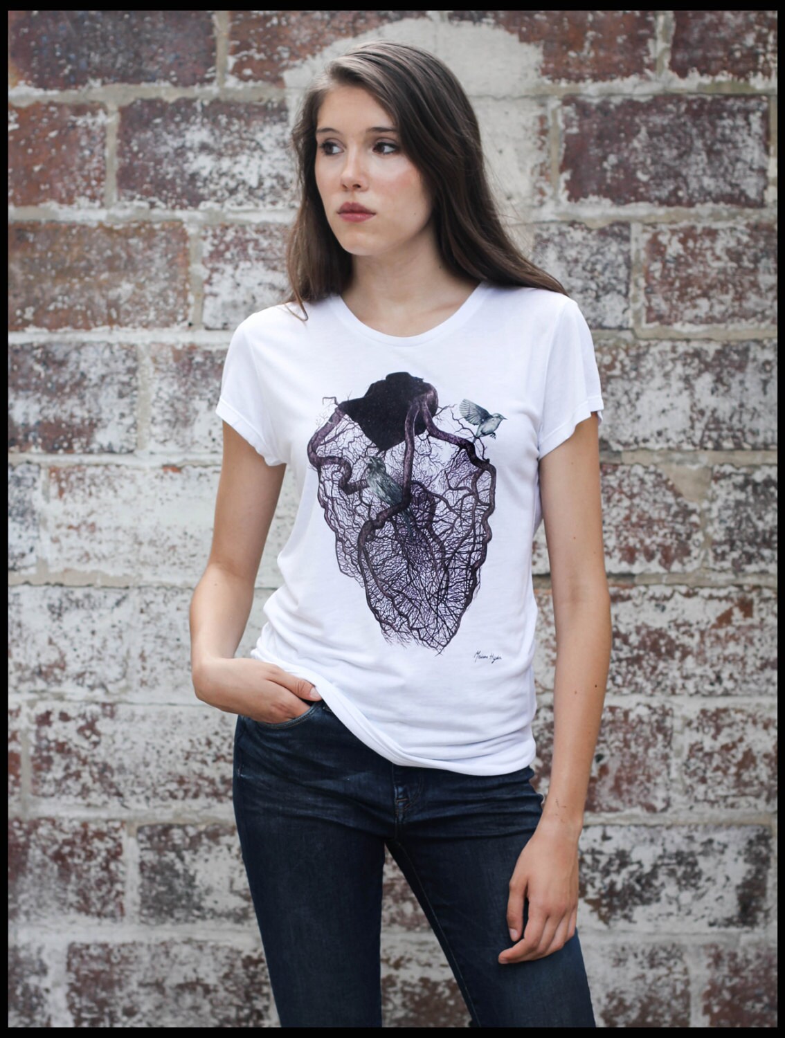 T-Shirt Frau "Der Käfig" von MaisonHydre