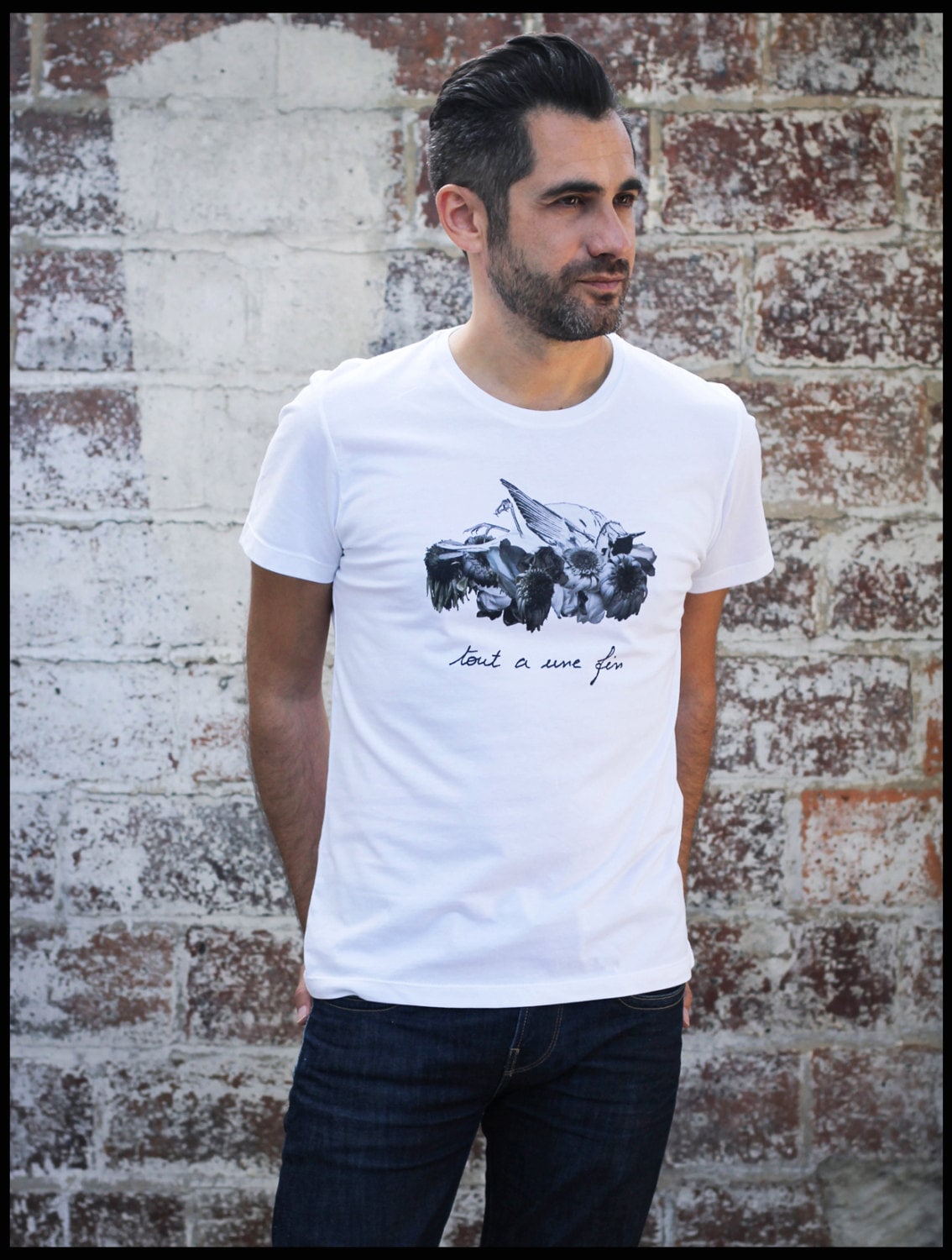 T-Shirt Mann "Den Rest Des Vogels" von MaisonHydre