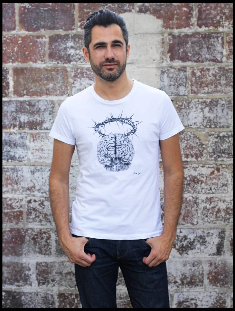 T-Shirt Mann "Großhirn" von MaisonHydre