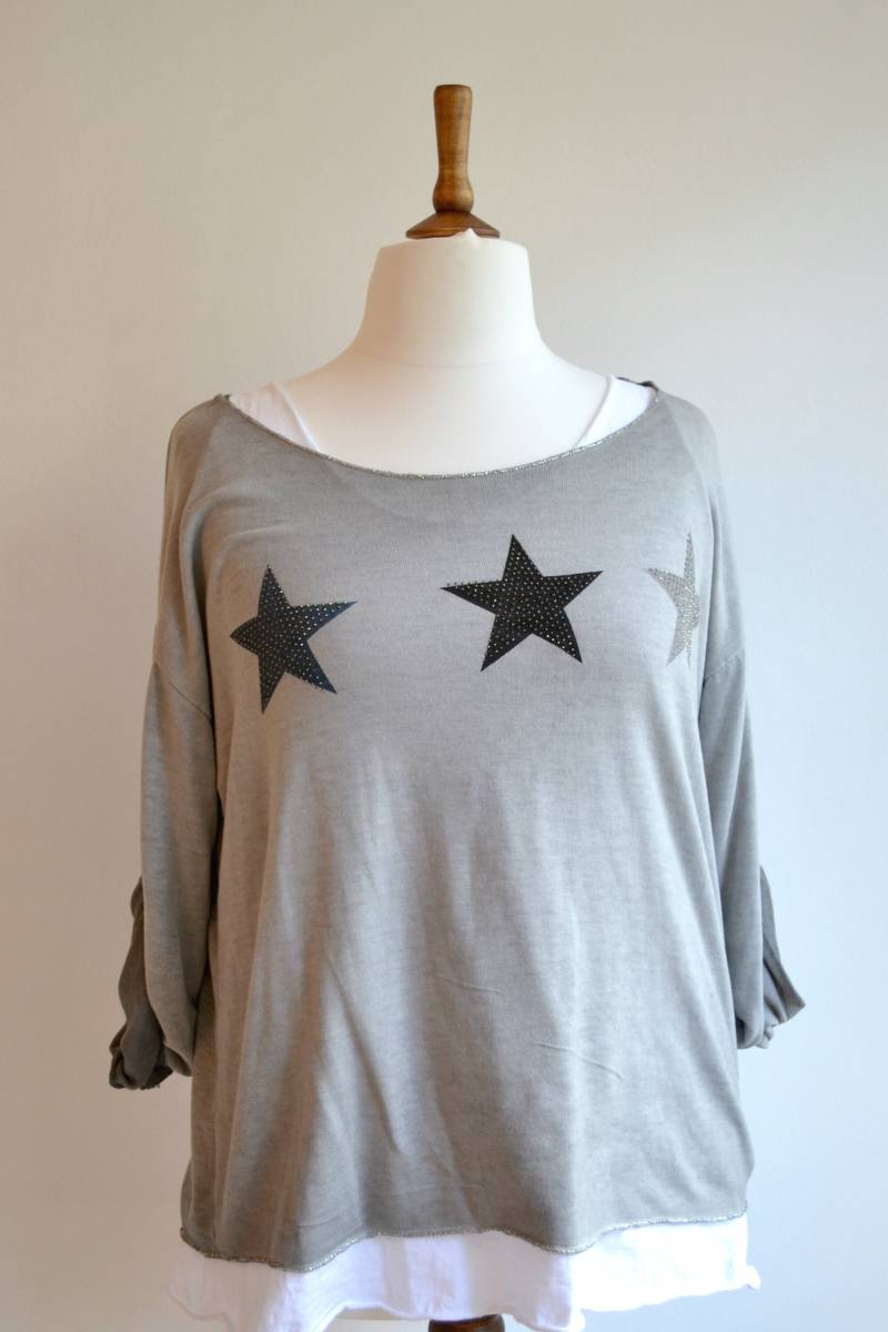 Venice - Top Besticktes Metallperlen Plus Size von MaisonLaita