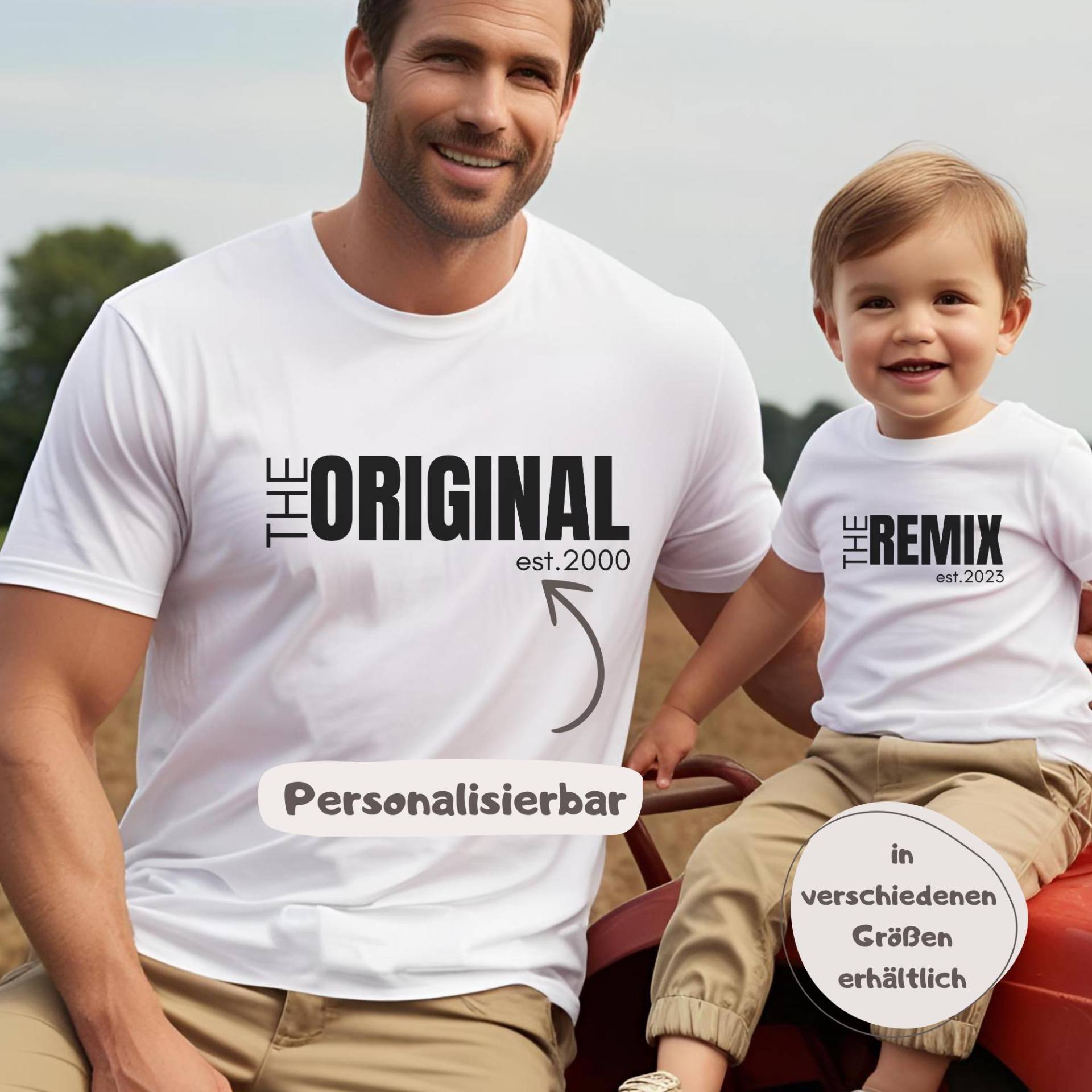 Papa Shirt Vatertag Kind Partnerlook Vater Sohn Outfit Tochter Erster Personalisiertes Geschenk Baby Papa Shirt Vatertag Kind Partnerlook Vater Sohn Outfit Tochter Erster Personalisiertes Geschenk Baby von MaisonMyrielle