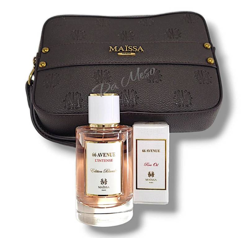 Maissa Paris Eau de Parfum Maison Maissa 66 Avenue Set EDP 100 ml + Reines Öl 15ml + Leder Tasche Maissa Paris Eau de Parfum Maison Maissa 66 Avenue Set EDP 100 ml + Reines Öl 15ml + Leder Tasche von Maissa Paris