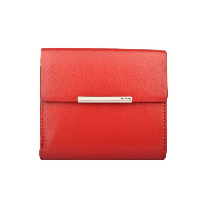 Maître small leather goods - Belg Dartrud Purse Mh11F red - Gr. - M von Maître small leather goods
