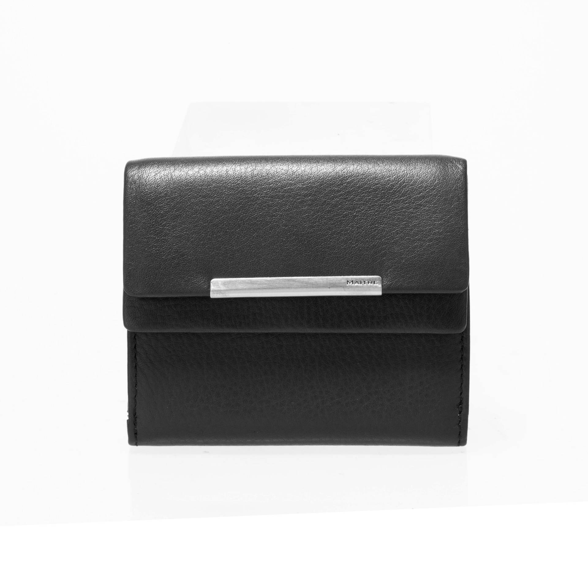 Maître small leather goods - Belg Deda Purse Sv4F black - Gr. - S von Maître small leather goods
