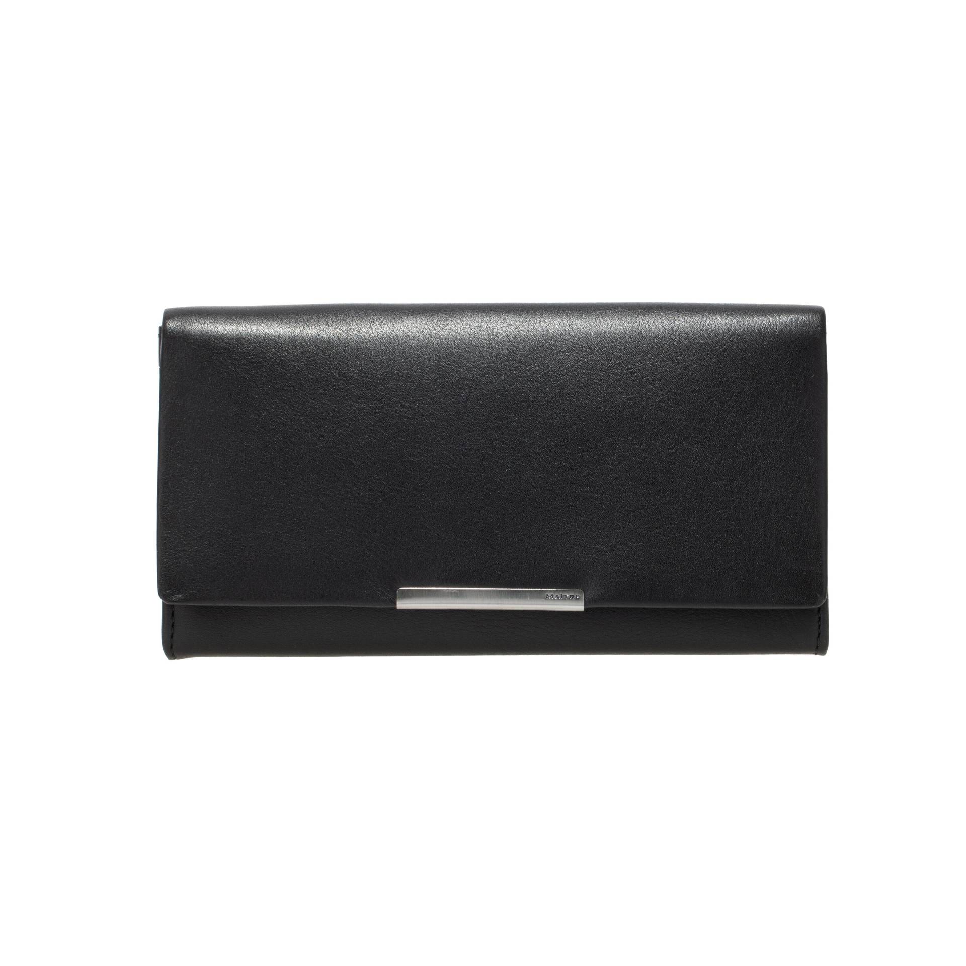 Maître small leather goods - Belg Diedburg Purse Lh8F black - Gr. - L von Maître small leather goods