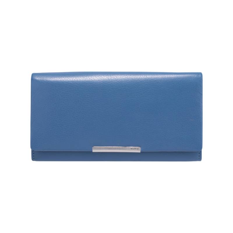 Maître small leather goods - Belg Diedburg Purse Lh8F midblue - Gr. - L von Maître small leather goods
