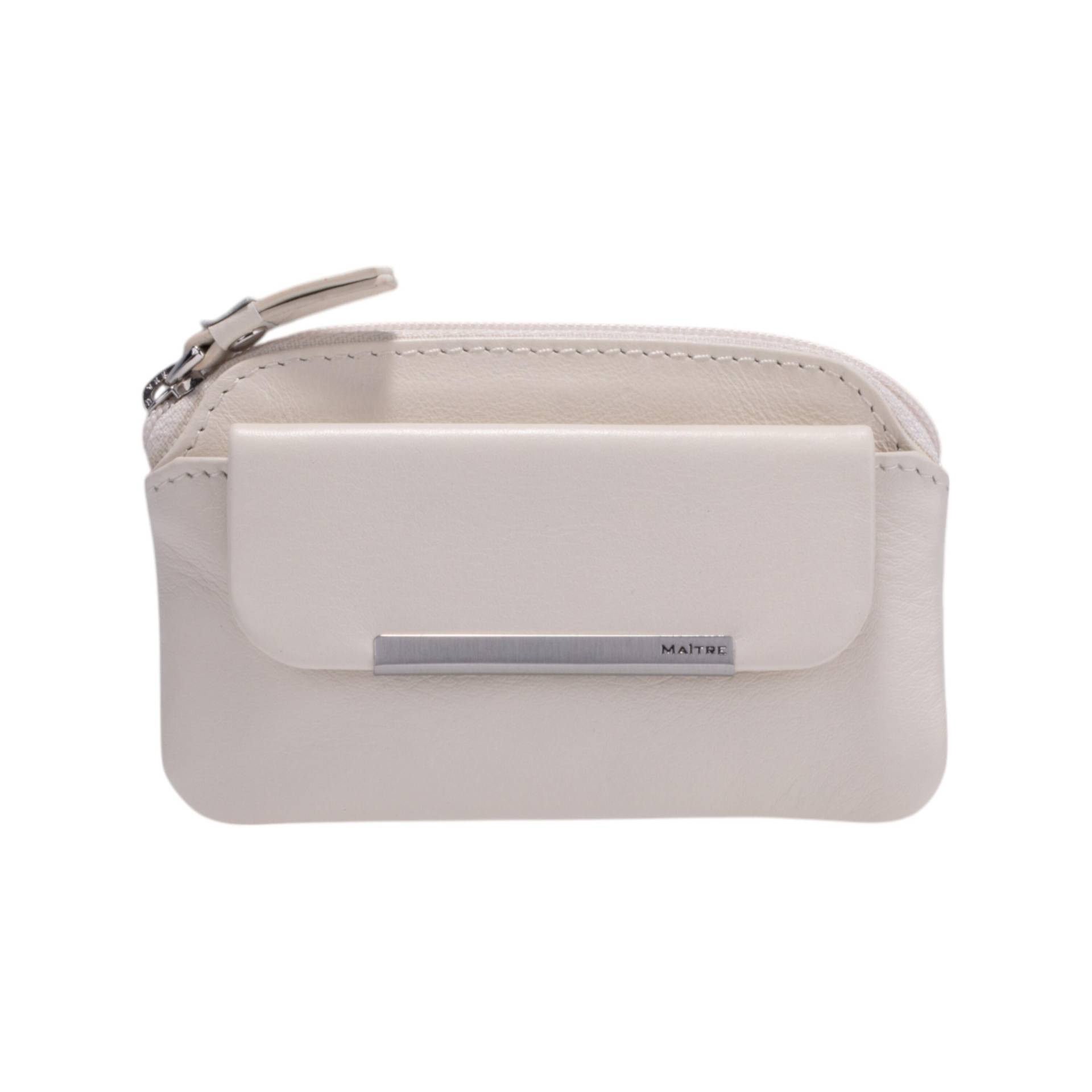 Maître small leather goods - Belg Sigwulf Keycase Mhz offwhite - Gr. - M von Maître small leather goods