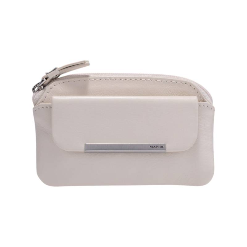 Maître small leather goods - Belg Sigwulf Keycase Mhz offwhite - Gr. - M von Maître small leather goods