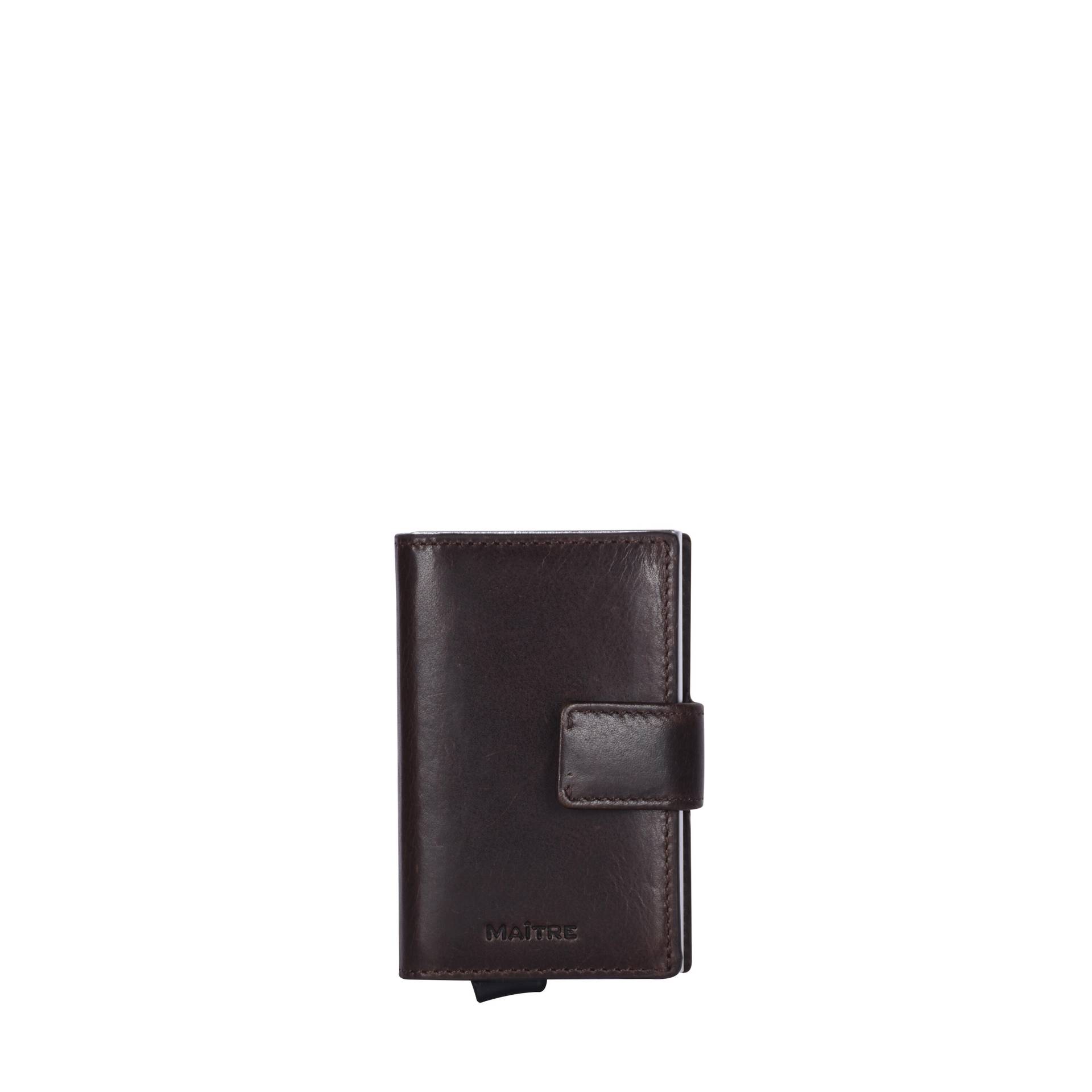 Maître small leather goods - Birkheim C-Two E-Cage Sv8F darkbrown - Gr. - M von Maître small leather goods