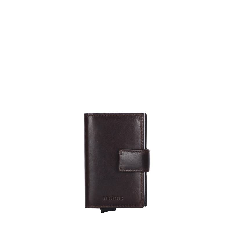 Maître small leather goods - Birkheim C-Two E-Cage Sv8F darkbrown - Gr. - M von Maître small leather goods