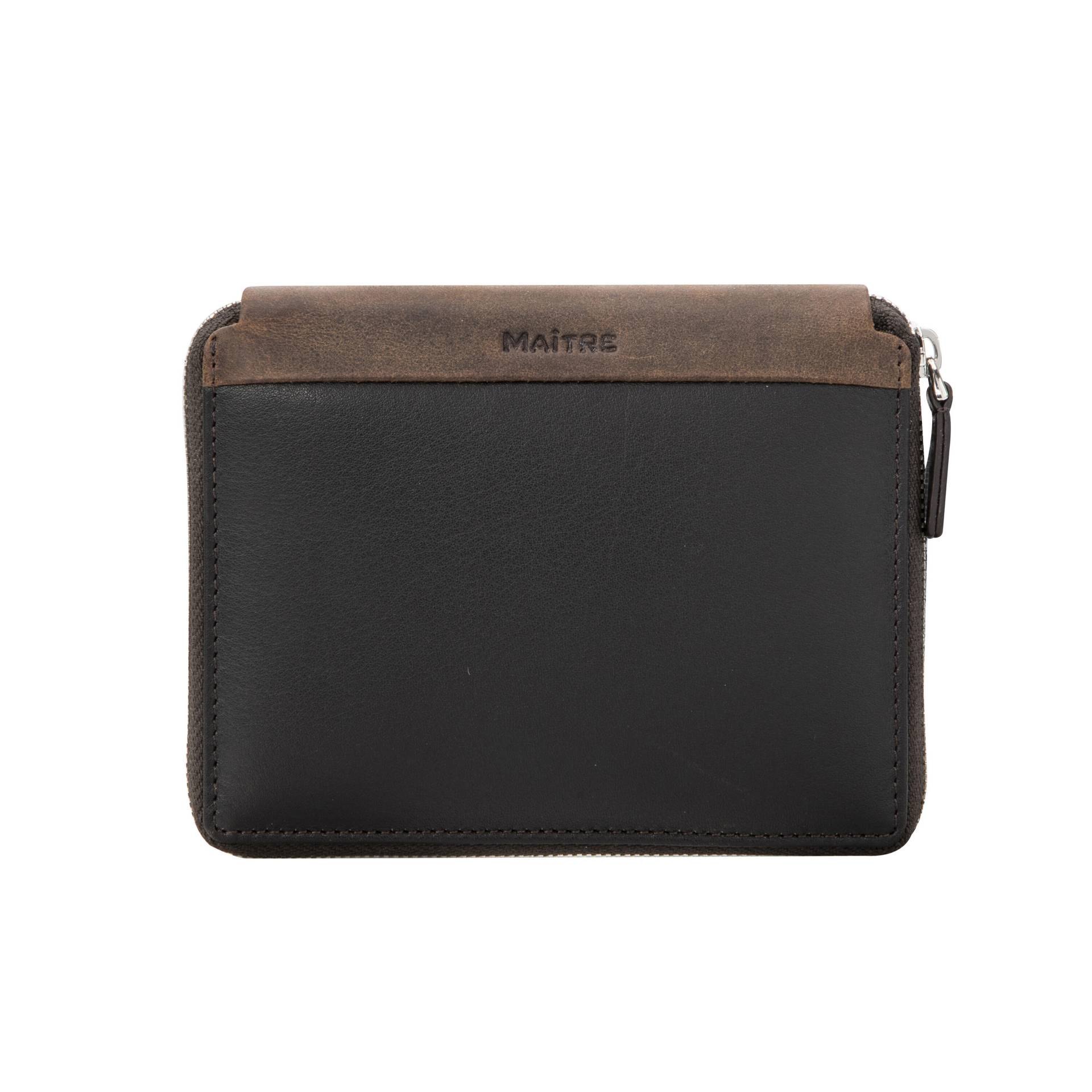 Maître small leather goods - Bundenbach Darlinde Billfold V6Z darkbrown - Gr. - M von Maître small leather goods