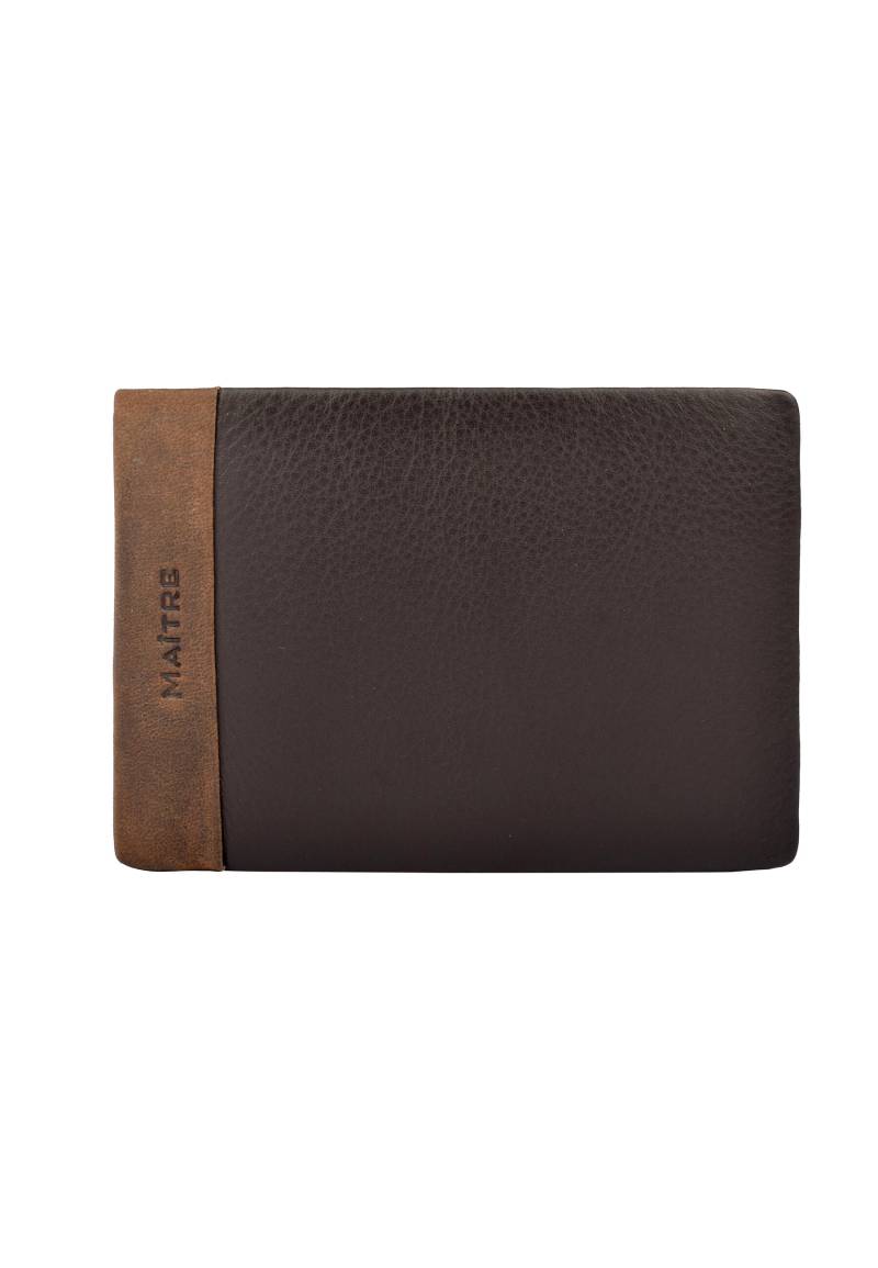 Maître small leather goods - Bundenbach Gerold Billfold Sh3 darkbrown - Gr. - S von Maître small leather goods