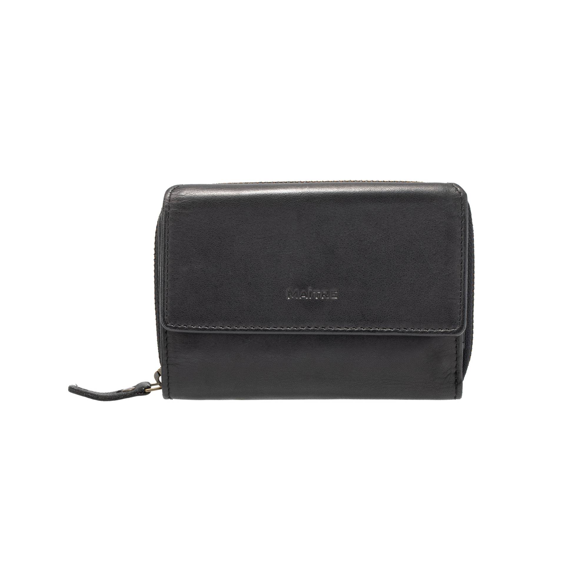 Maître small leather goods - Forst Dagrete Purse Mh14Fz black - Gr. - M von Maître small leather goods