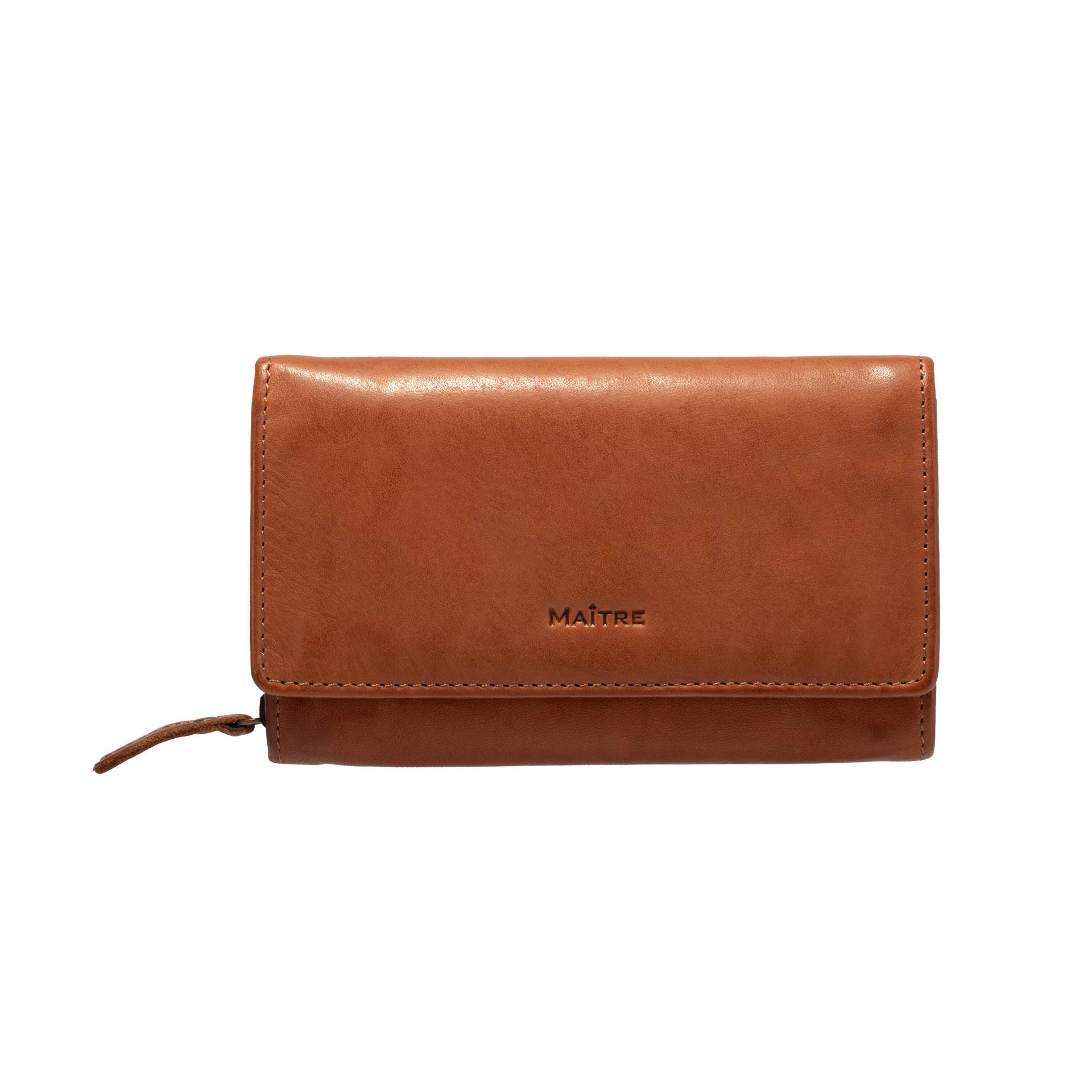 Maître small leather goods - Forst Dilara Purse Mh11F cognac - Gr. - M von Maître small leather goods