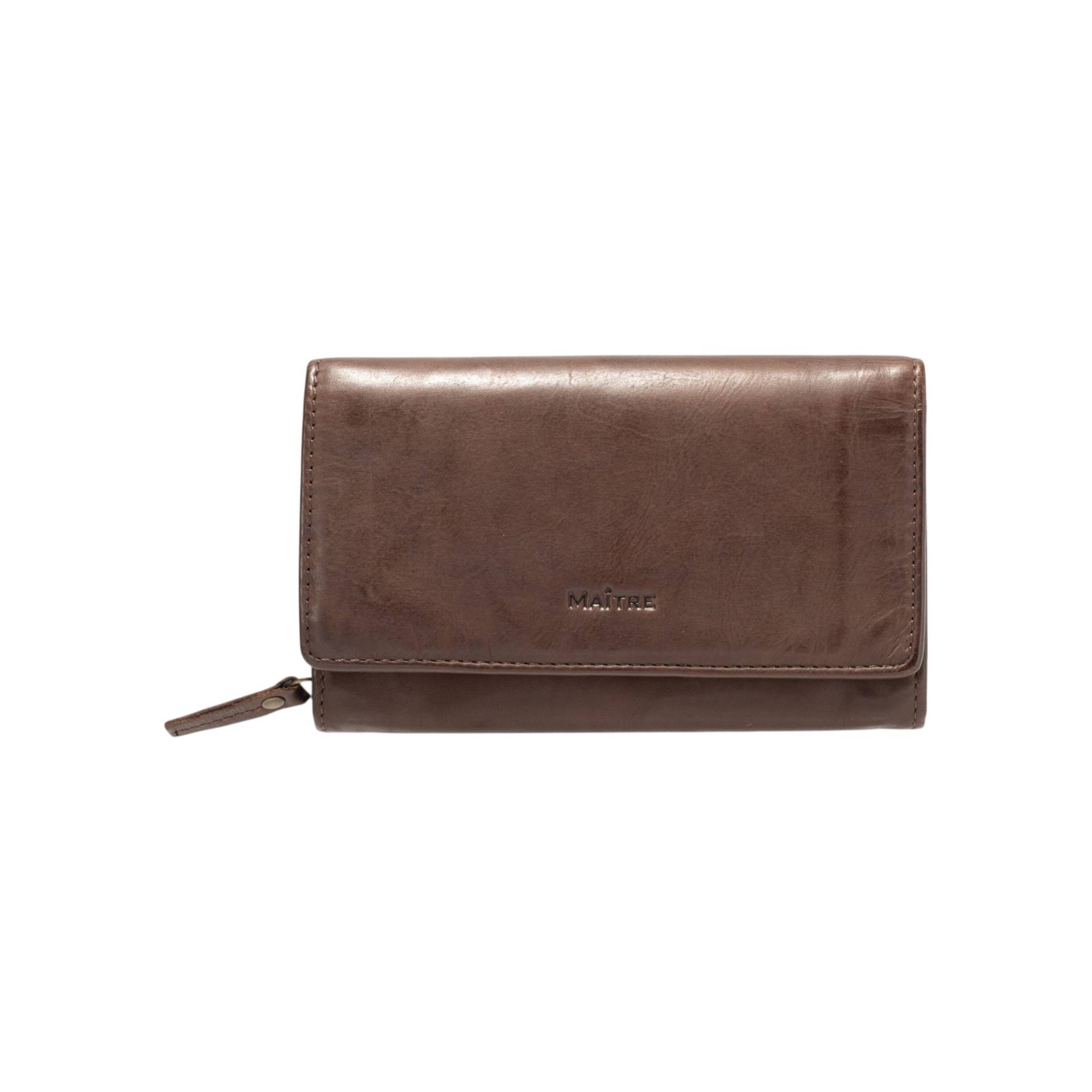 Maître small leather goods - Forst Dilara Purse Mh11F darkbrown - Gr. - M von Maître small leather goods