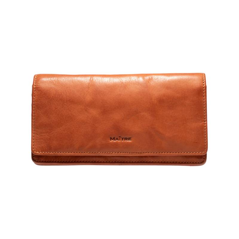 Maître small leather goods - Forst Immine Purse Lh14F cognac von Maître small leather goods