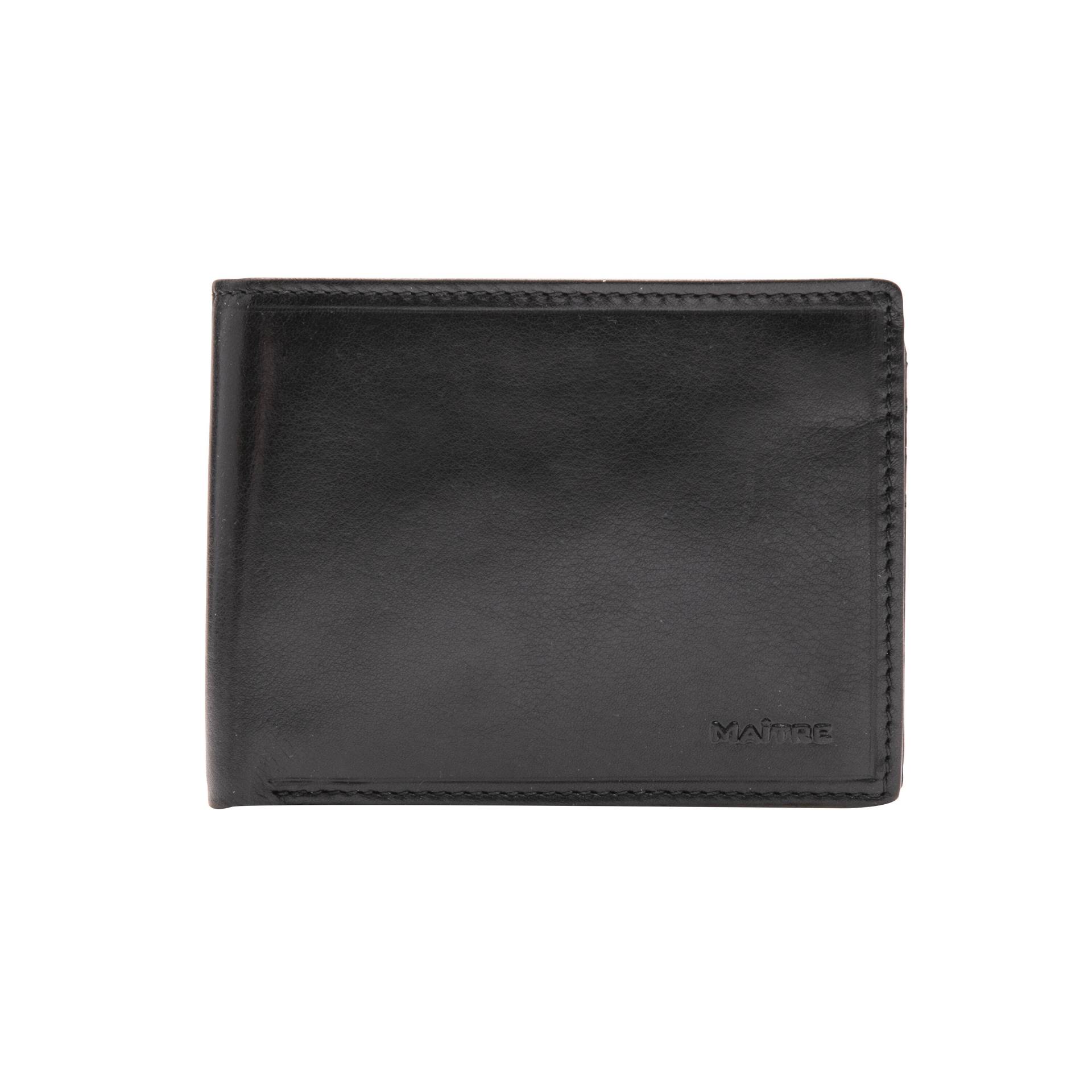 Maître small leather goods - Grumbach Galbert Billfold H8 black - Gr. - M von Maître small leather goods