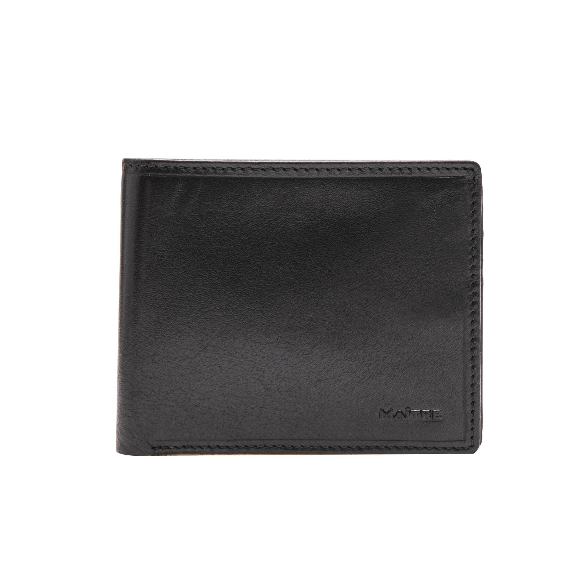Maître small leather goods - Grumbach Gathman Billfold H8 black - Gr. - M von Maître small leather goods