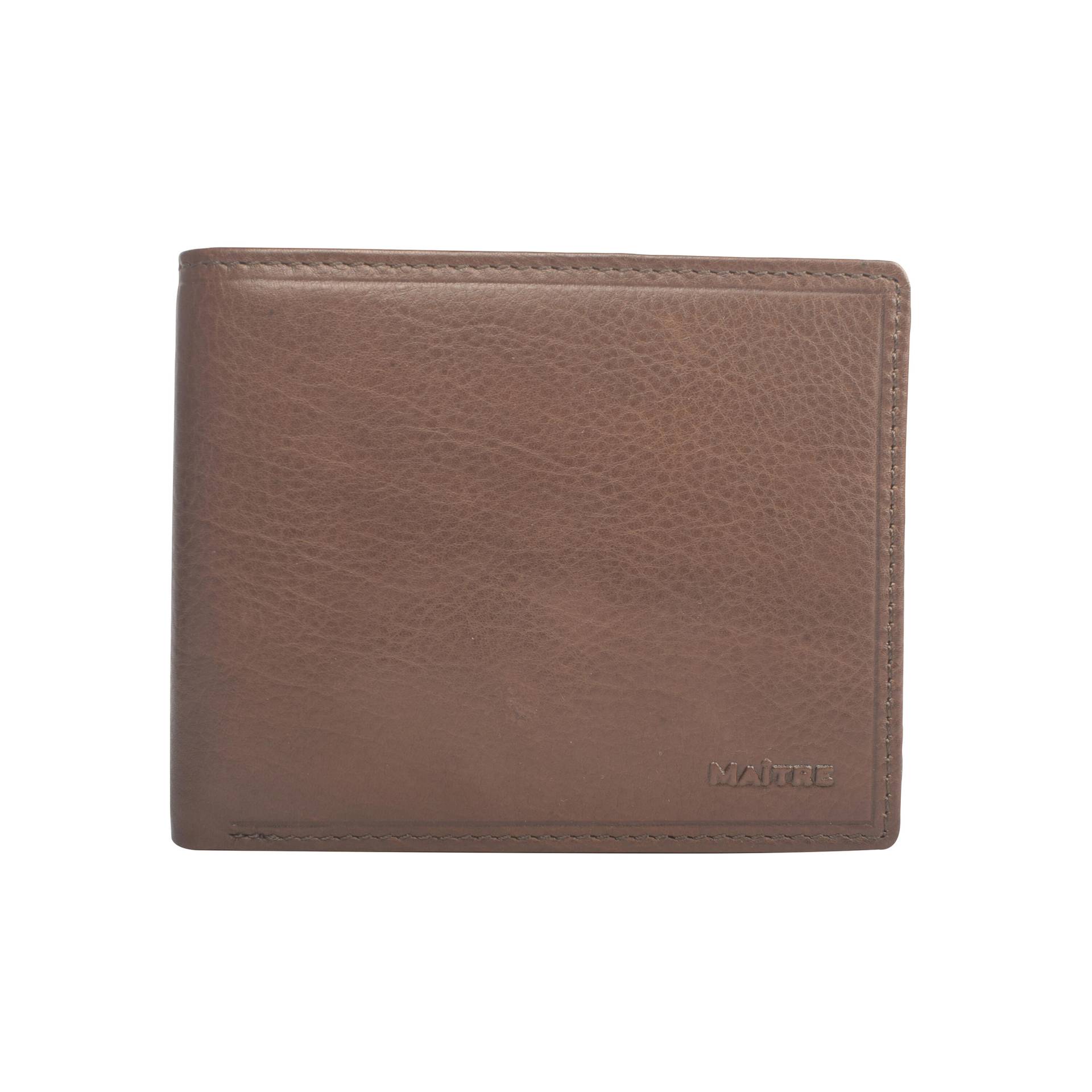 Maître small leather goods - Grumbach Gathman Billfold H8 darkbrown von Maître small leather goods