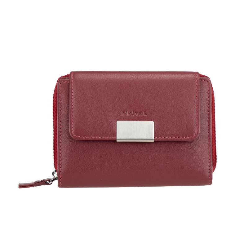 Maître small leather goods - Helena Diethilde Purse V15Fz red - Gr. - M von Maître small leather goods