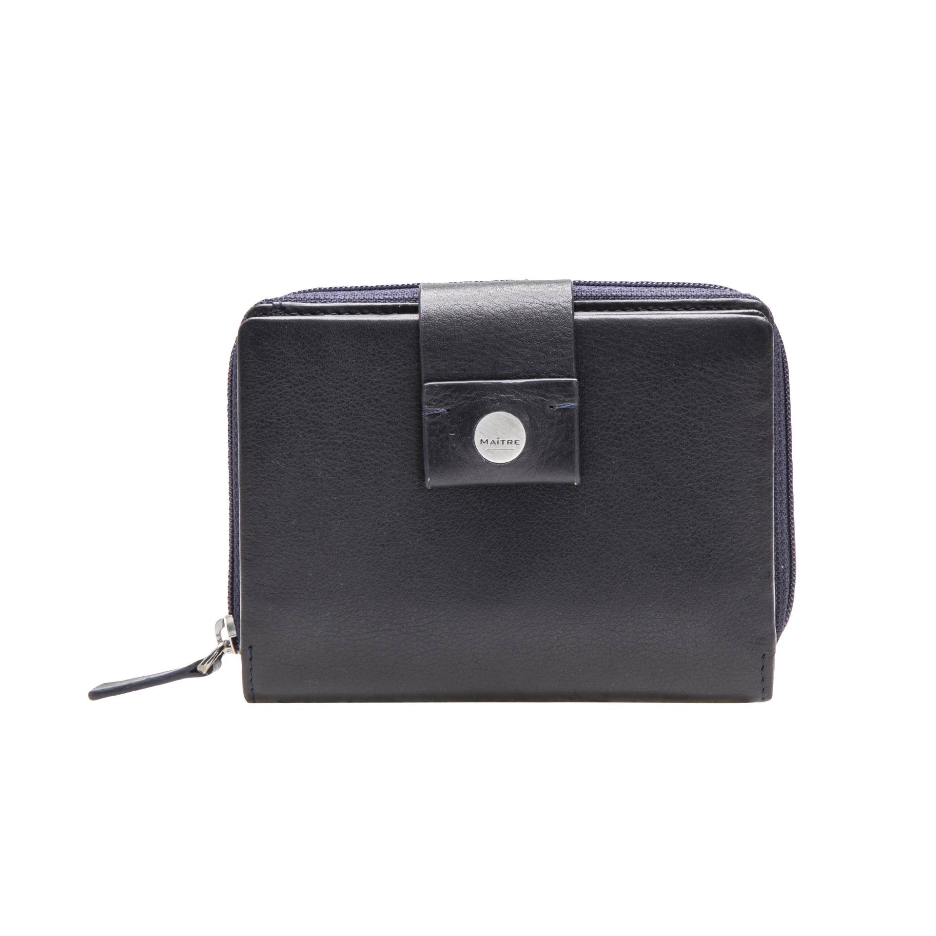 Maître small leather goods - Henau Diethilde Purse Mh9Fz darkblue - Gr. - M von Maître small leather goods