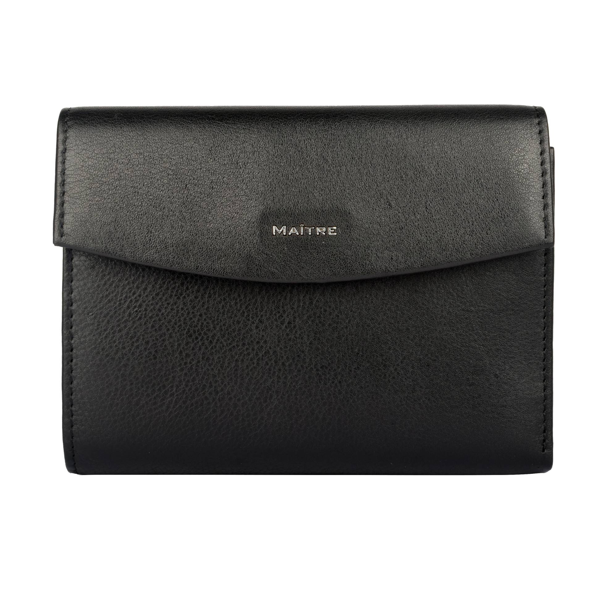 Maître small leather goods - Leisel Dawina Purse Mv9F black - Gr. - M von Maître small leather goods