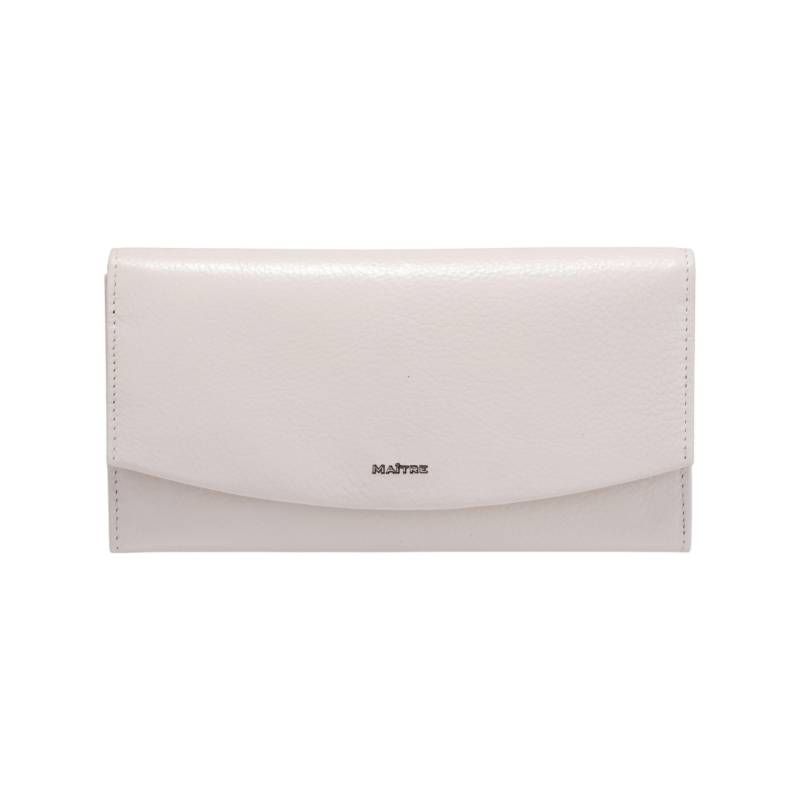 Maître small leather goods - Leisel Diedburg Purse Lh8F offwhite - Gr. - L von Maître small leather goods
