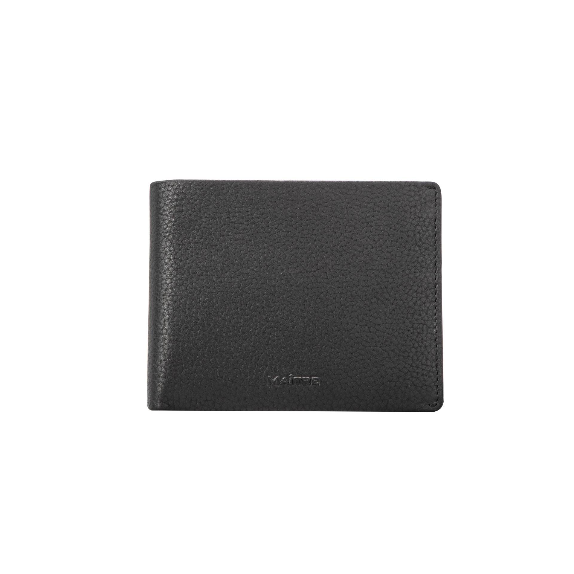Maître small leather goods - Schwarzerden Gilbrecht Billfold H9 black - Gr. - M von Maître small leather goods