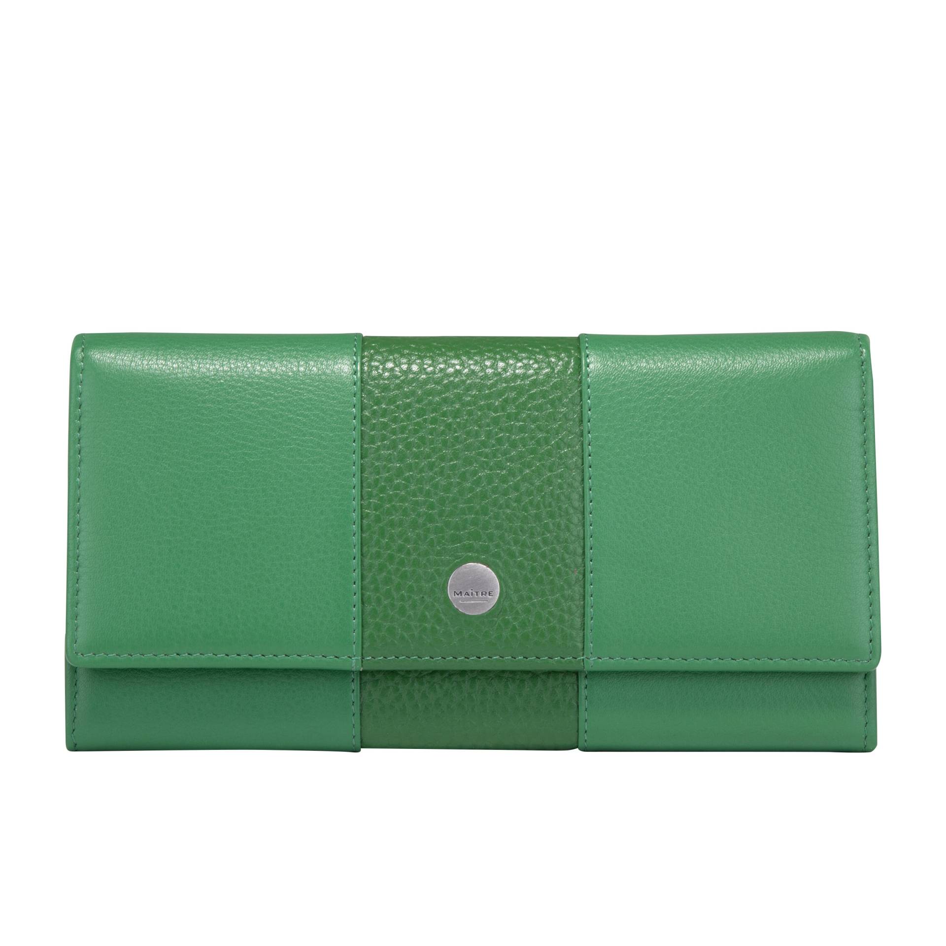 Maître - Auen Diedburg Purse Lh10F green - Gr. - L von Maître