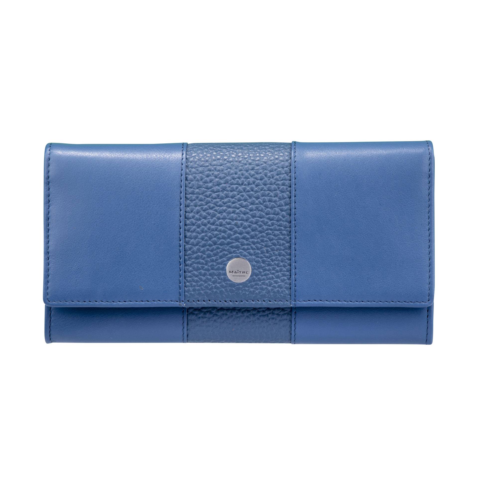 Maître - Auen Diedburg Purse Lh10F midblue - Gr. - L von Maître