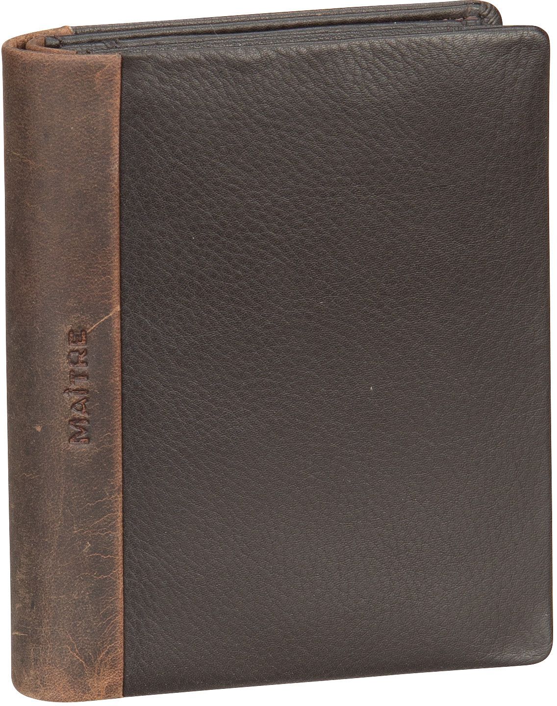 Maître Bundenbach Hainer Billfold V8  in Braun (0.3 Liter), Geldbörse von Maître