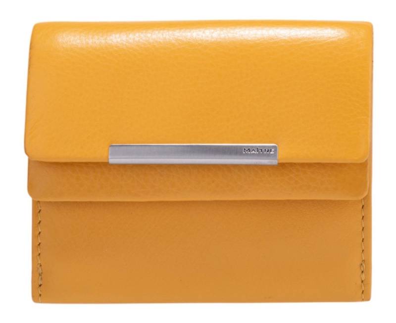 Maître Geldbörse Deda Purse SV4F, aus echtem Leder mit RFID-Blocker Schutz von Maître