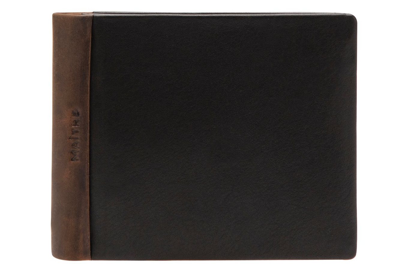 Maître Geldbörse Gilbrecht BillFold H9, aus echtem Rindsleder mit RFID-Blocker Schutz von Maître
