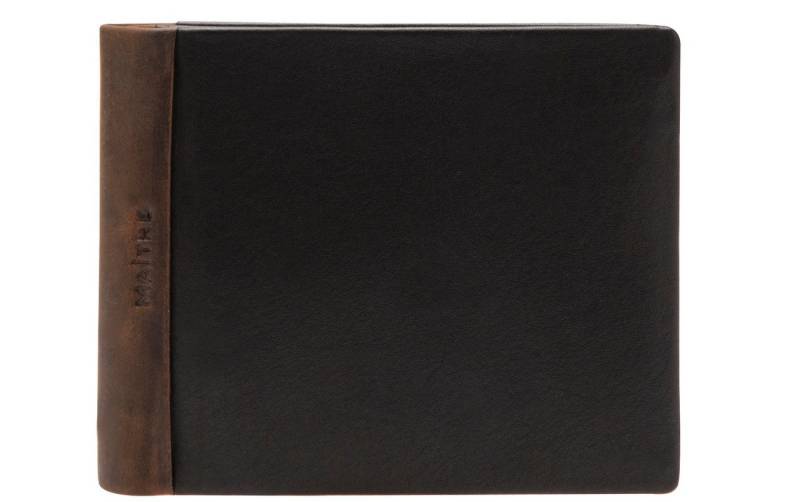 Maître Geldbörse Gilbrecht BillFold H9, aus echtem Rindsleder mit RFID-Blocker Schutz von Maître