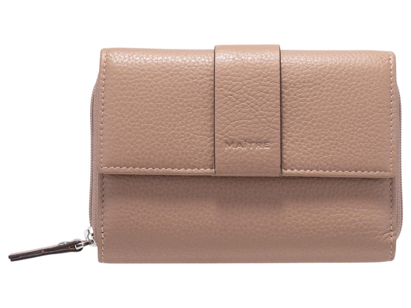 Maître Geldbörse Kirschroth Diethilde Purse Mh12Fz 4060001412 Portmonnaie Leather Walle (Stück, 1-tlg., 1), Kirschroth Diethilde von Maître