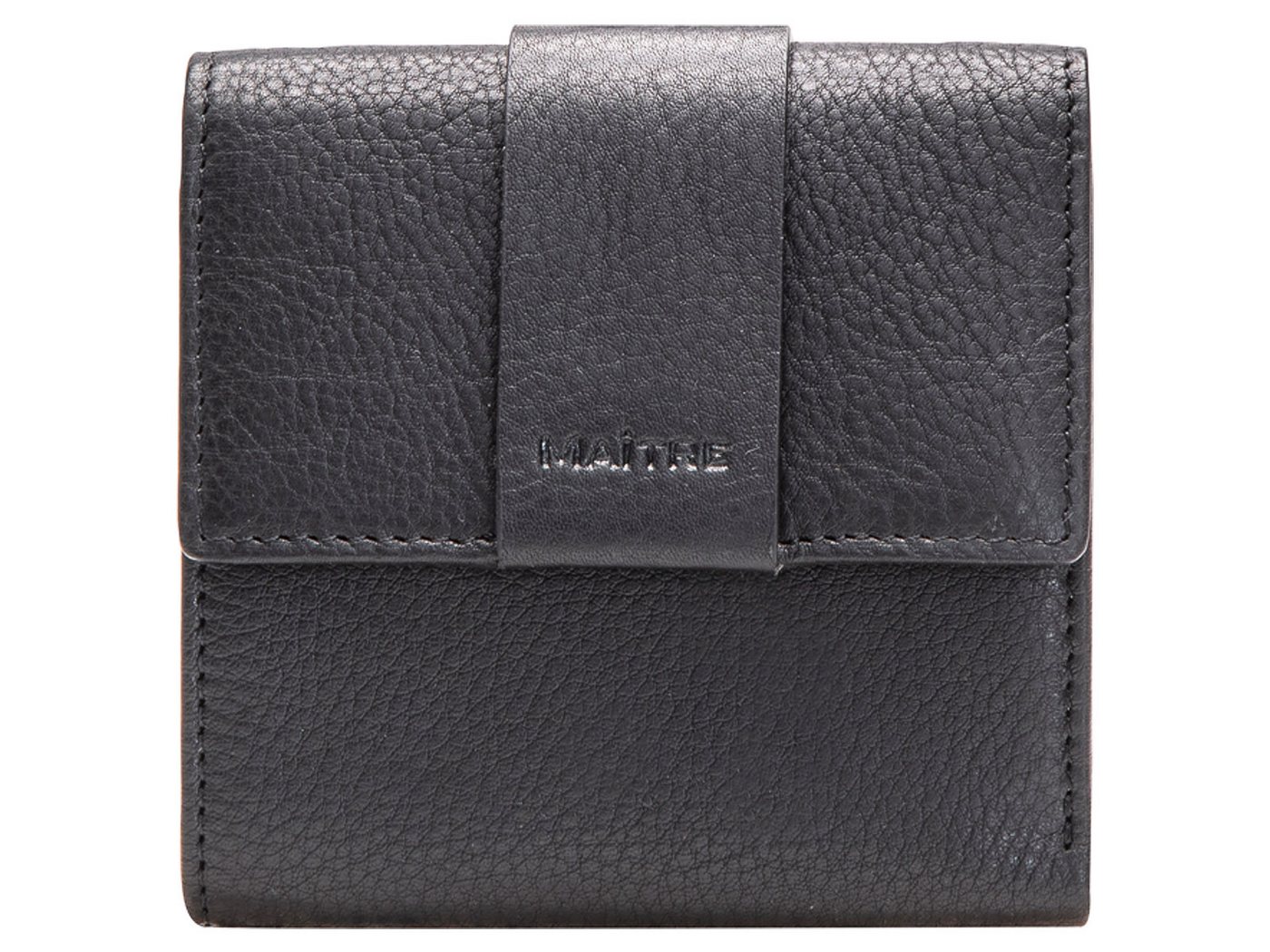 Maître Geldbörse Kirschroth Diethilde Purse Sq5F 4060001413 Portmonnaie Leather Wallet (Stück, 1-tlg., 1), Kirschroth Diethilde von Maître
