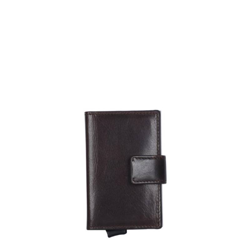 Maître - Kreditkartenetui Birkheim C-Three E-Cage Sv8F Darkbrown dark-brown-702 - Gr. - One Size von Maître