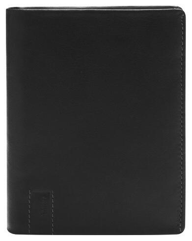 Maître - Maitre Smu Geldbörse Hochformat mit Klappe echt Leder schwarz Schwarz von Maître