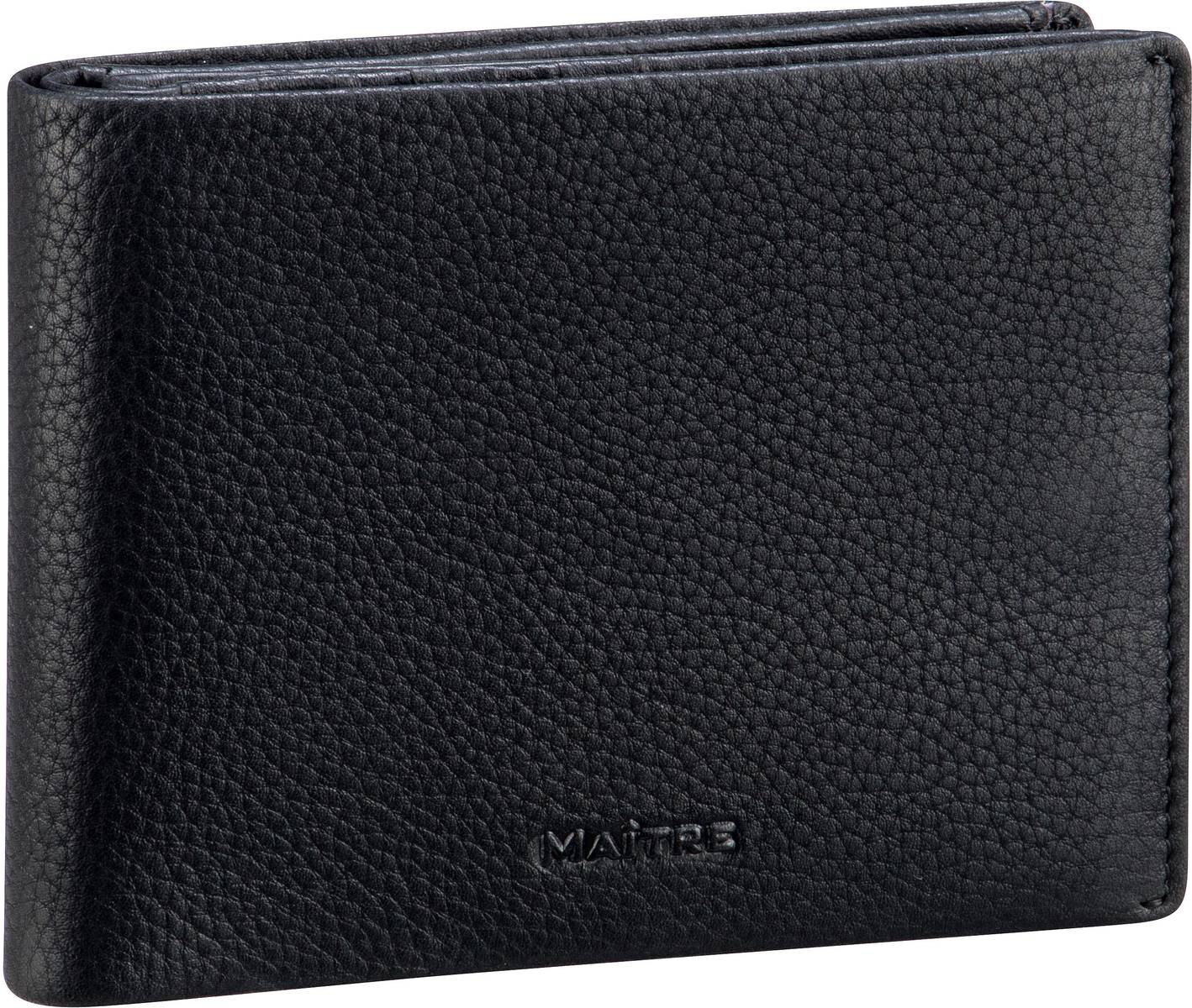 Maître Schwarzerden Gathman Billfold H9  in Schwarz (0.3 Liter), Geldbörse von Maître