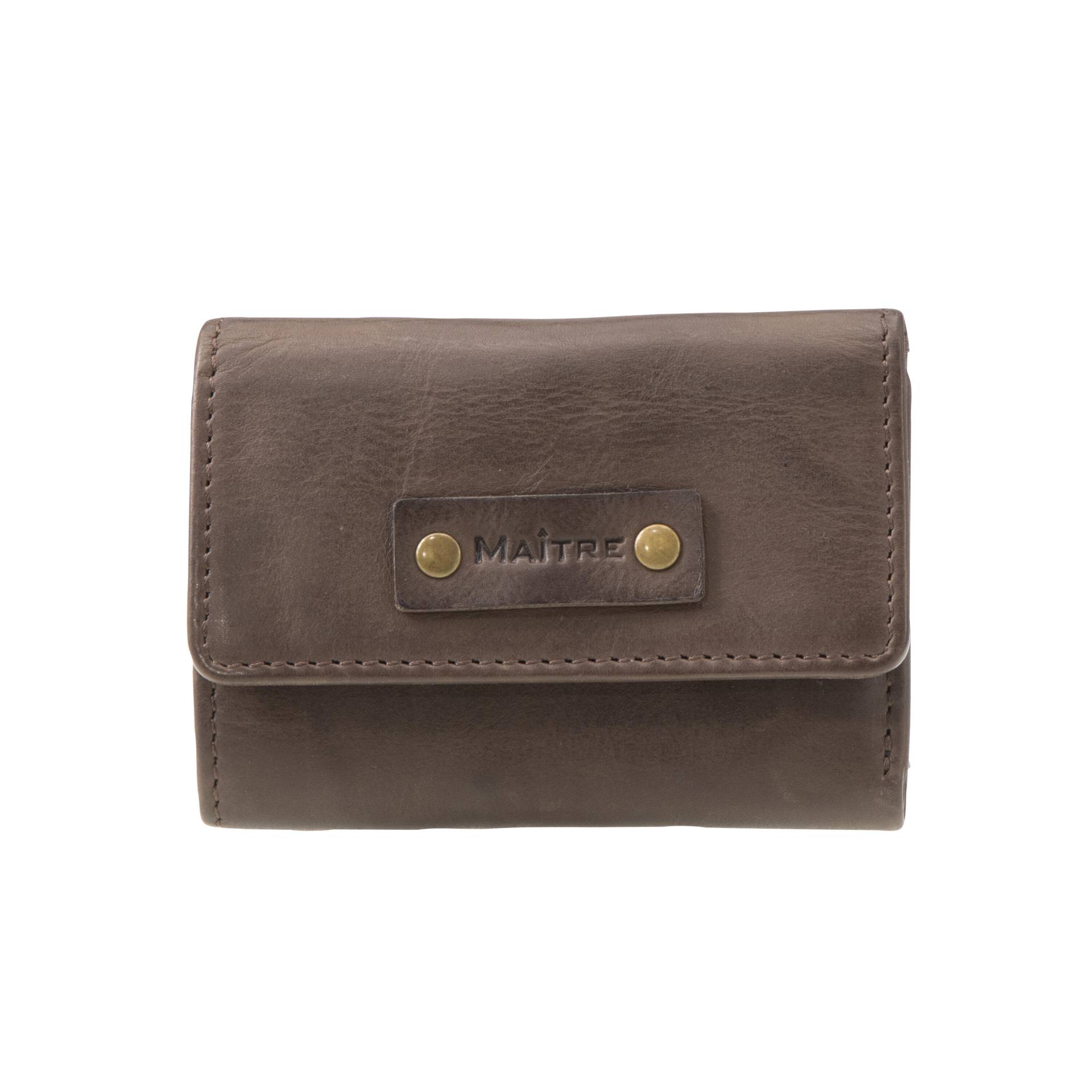 Maître - Steinbach Ilsebill Purse Sh4F darkbrown - Gr. - S von Maître
