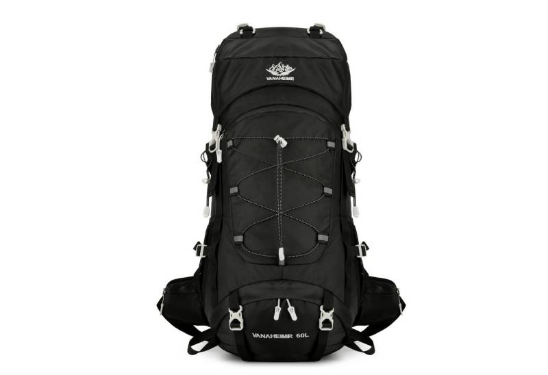 Maity Wanderrucksack 60L Ultraleichter Wasserdichter ergonomisch Trekkingrucksack (mit Regenhülle, mit Hüftgurt und Bauchtasche), Multifunktions Reisetasche für Klettern Camping Urlaub von Maity