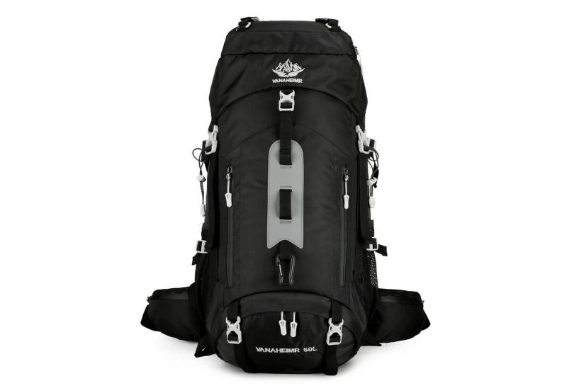 Maity Wanderrucksack 60L Ultraleichter Wasserdichter ergonomisch Trekkingrucksack (mit Regenhülle, mit Hüftgurt und Bauchtasche), Multifunktions Reisetasche für Klettern Camping Urlaub von Maity