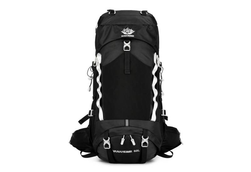 Maity Wanderrucksack 60L Ultraleichter Wasserdichter ergonomisch Trekkingrucksack (mit Regenhülle, mit Hüftgurt und Bauchtasche), Multifunktions Reisetasche für Klettern Camping Urlaub von Maity