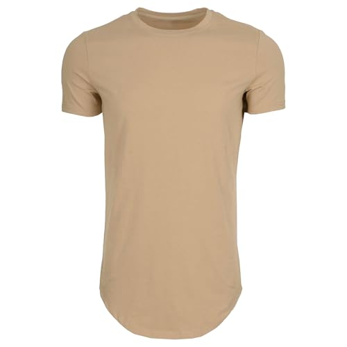 Herren Sommer Baumwolle Lose Fit T-Shirts Atmungsaktive Einfarbig Workout Tees Komfortable Leichte Weiche Tops, kaki, M Herren Sommer Baumwolle Lose Fit T-Shirts Atmungsaktive Einfarbig Workout Tees Komfortable Leichte Weiche Tops, kaki, M von Maiyifu-GJ