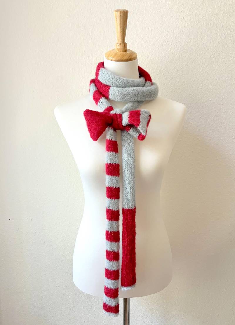 Alpakaschal Skinny Scarf Wollschal Mit Alpaka Und Seide von MajaCelineDE